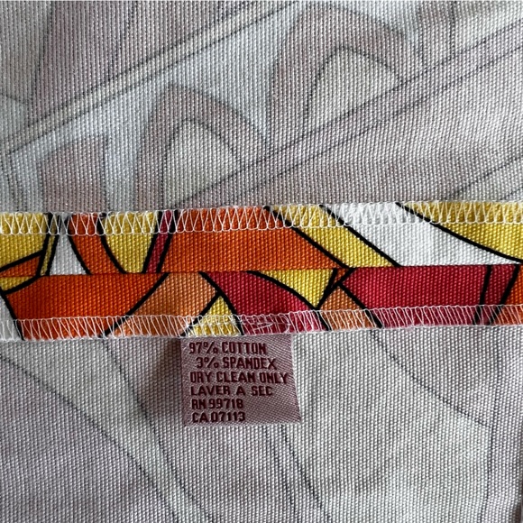 Becky & Max Orange Halter Flared Dress, Size 12 - Picture 5 of 6